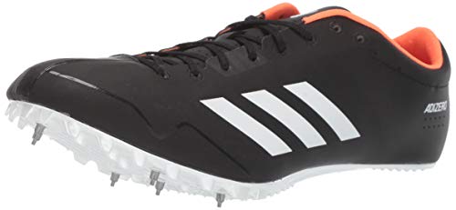 adidas Women's Adizero Prime sp Running Shoe, core Black, FTWR White, Orange, 13