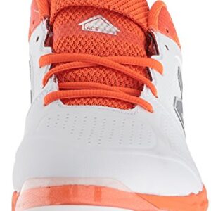New Balance Women's Fresh Foam Velo V1 Metal Softball Shoe, Orange/White, 5.5 M US
