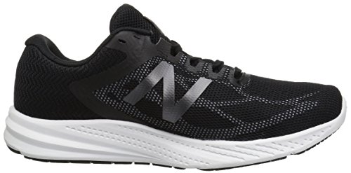 New Balance Women's 490 V6 Running Shoe, Black/Grey, 9 D US