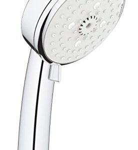 Grohe 27575002 Tempesta Cosmopolitan 2.5 GPM 4-Spray Hand Shower, Starlight Chrome