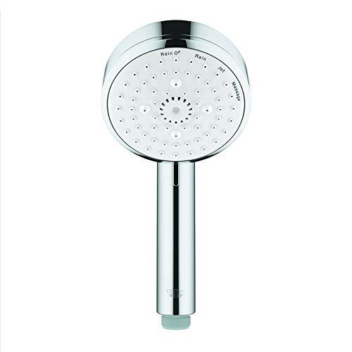 Grohe 27575002 Tempesta Cosmopolitan 2.5 GPM 4-Spray Hand Shower, Starlight Chrome