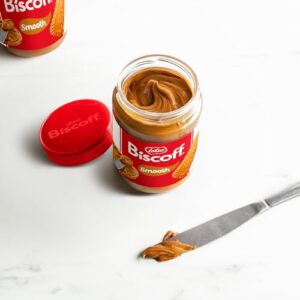 Lotus Biscoff, Cookie Butter Spread, Creamy, non GMO + Vegan, 14.1 oz, Pack of 8