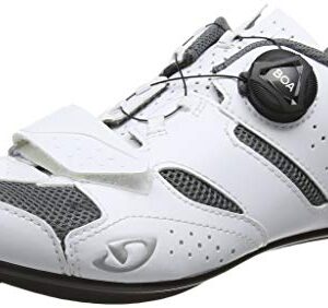 Giro Savix W Womens Road Cycling Shoe − 41, White/Titanium (2020)