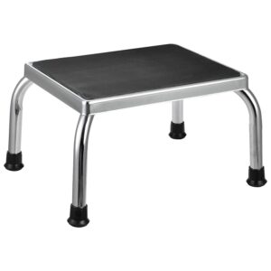 global industrial 9-1/4"h medical step stool, non-skid rubber footstool platform