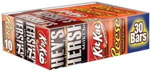 hershey's chocolate full-size variety pack, 30 ct.