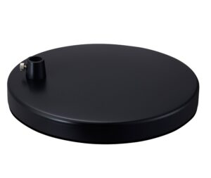 phive 7.8" round heavy desk lamp base (suitable for lk-1 cl-2 architect swing arm led desk lamp)