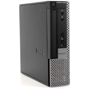 dell optiplex 7010 usff premium business desktop computer (intel quad-core i5-3470s up to 3.6ghz, 8gb ram, 500gb hdd, dvd, vga, displayport, wifi, windows 10 professional) (renewed)