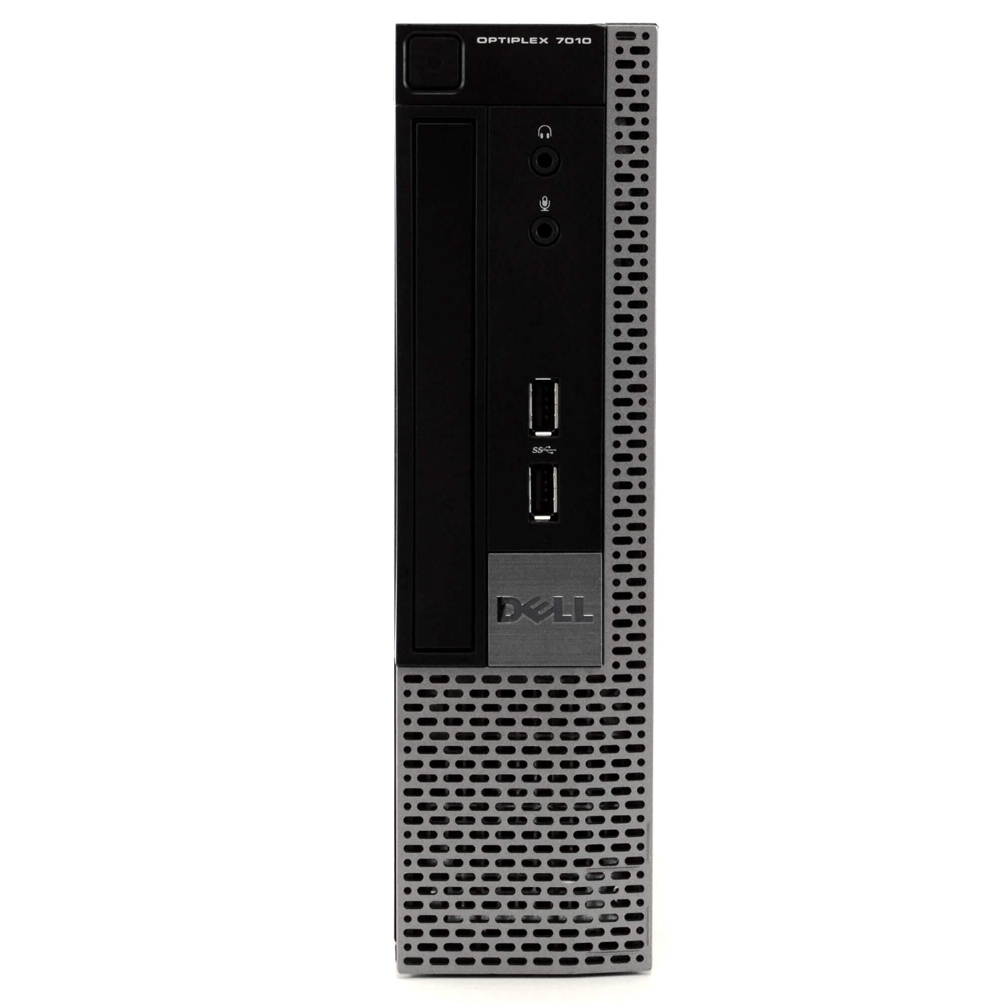 Dell Optiplex 7010 USFF Premium Business Desktop Computer (Intel Quad-Core i5-3470S up to 3.6GHz, 8GB RAM, 500GB HDD, DVD, VGA, DisplayPort, WiFi, Windows 10 Professional) (Renewed)