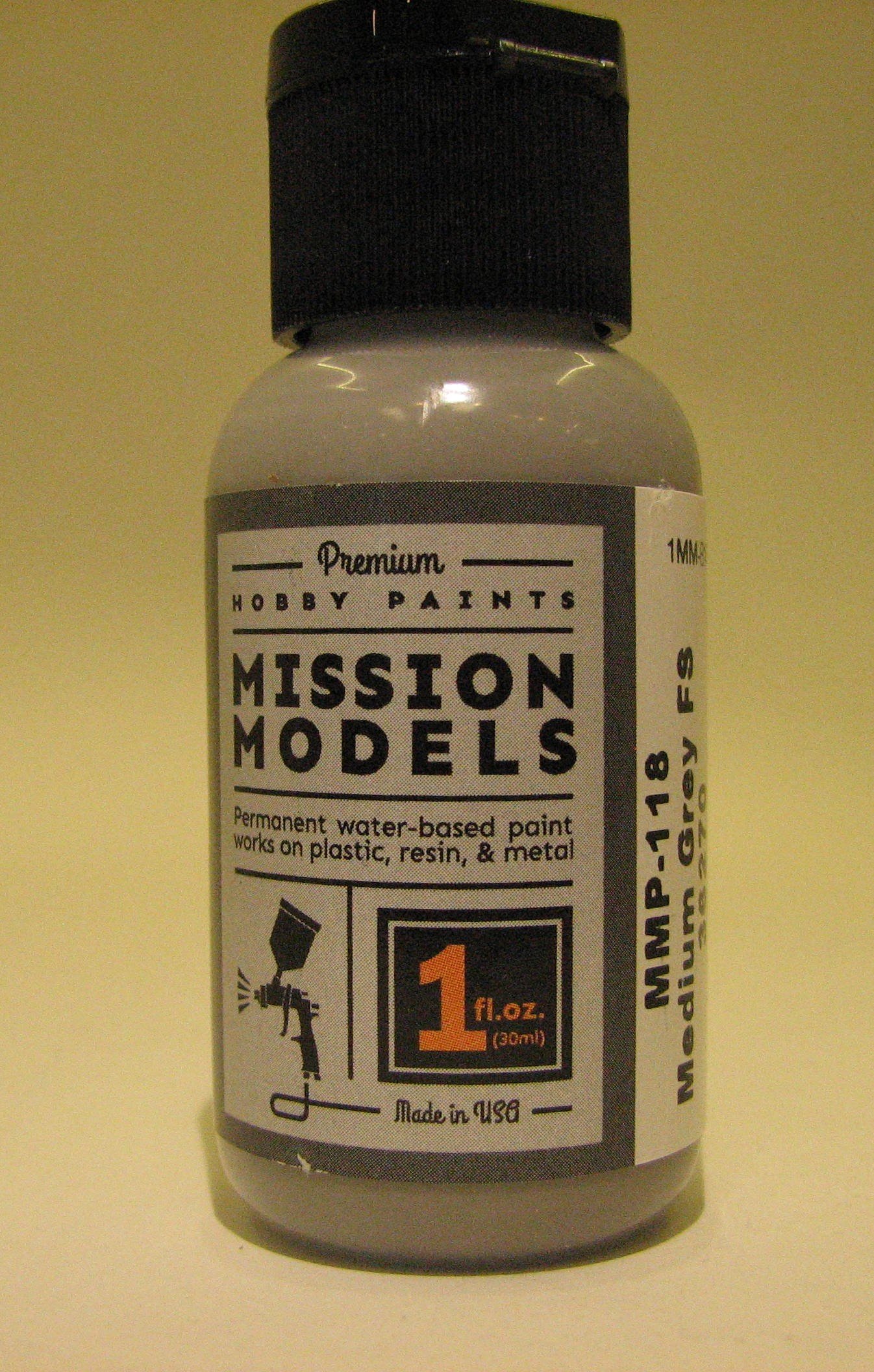 MISSION MODELS Medium Grey FS 36270 MIOMMP118 Plastics Paint Acrylic