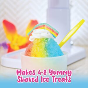 Hawaiian Shaved Ice Syrup Pint, Blue Cotton Candy Flavor, Great For Slushies, Italian Soda, Popsicles, & More, No Refrigeration Needed, Contains Nuts, Soy, Wheat, Dairy, Starch, Flour, or Egg Products