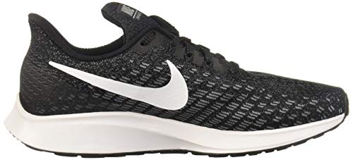 NIKE Women's Low-Top Sneakers, Multicolour Black White Gunsmoke Oil Grey 001, 8.5 us