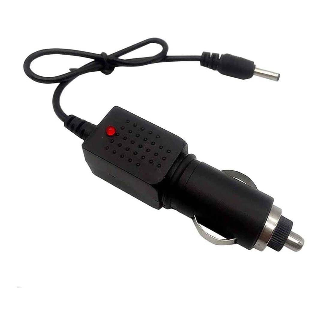 Pocketman 3.7-4.2V Li-ion AC Charger Cable Cord Car Charger Adapter for Rechargeable Flashlight Headlamp Headlight Torch