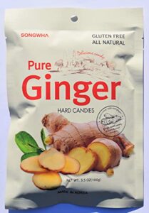 pure ginger hard candies 3 bags
