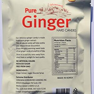 Pure Ginger Hard Candies 3 bags