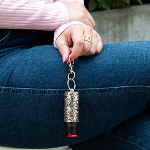 super-cute pepper spray Keychain - Fashionable & Powerful, Our 10% OC, No Gel Sprays Long Range and is Specifically Designed for Women, Safe, Accessible, Easy to Use - Multi Color