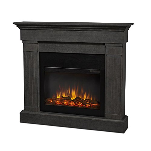 Real Flame Crawford Electric Fireplace in Gray