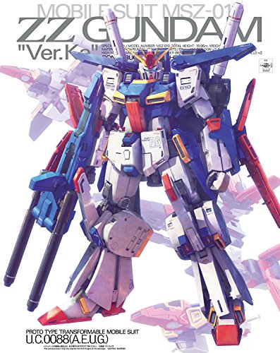 Bandai 224519 MG MSZ-010 ZZ Gundam Ver.Ka 1/100 Model Kit