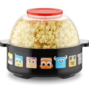 Disney Pixar Collection Stir Popcorn Popper, One Size, Black