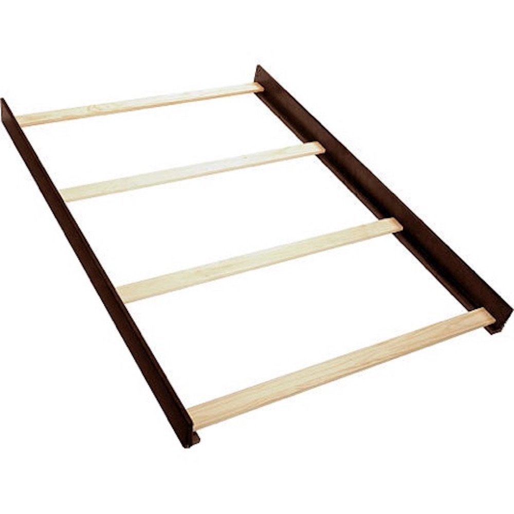 Full Size Conversion Kit Bed Rails for Baby Cache Cribs | Multiple Finishes Available (Espresso)