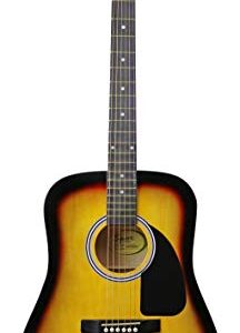 Squier SA-150 Dreadnought Acoustic Guitar, Sunburst