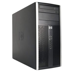 HP Compaq Elite 6300 Tower Business Desktop Computer, Intel Quad-Core i5-3470 up to 3.60GHz, 8GB RAM, 256GB SSD + 500GB HDD, DVD, WiFi, USB 3.0, Windows 10 Professional (Renewed)