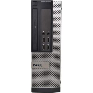 Dell Optiplex 990 Small Form Factor Business Desktop Computer, Intel Quad-Core i5-2400 up to 3.4GHz, 16GB RAM, 2TB HDD, DVD, WiFi, Windows 10 Professional (Renewed)