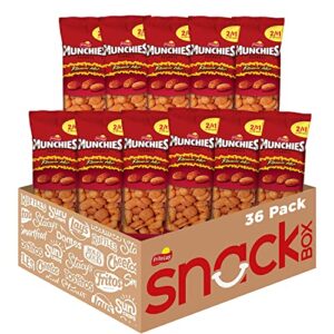munchies peanuts, flamin' hot, 1.625 ounce (pack of 36)