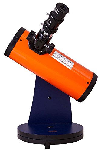 Levenhuk LabZZ D1 Easy to Use Telescope for Children with Rotating Table Dobson Mount and 100x Magnification