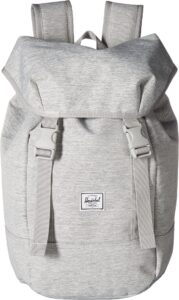 herschel iona, light grey crosshatch, one size