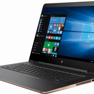 HP Older Spectre x360 2-in-1 15.6" 4K UHD Touch, Intel i7 8th Gen CPU 16GB RAM, 512GB SSD Dark Ash Silver - 3 Years McAfee Interet Security NO NUM-PAD, NO Fingerprint Reader