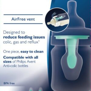 Philips Avent Anti-colic Baby Bottle AirFree vent, SCF411/01