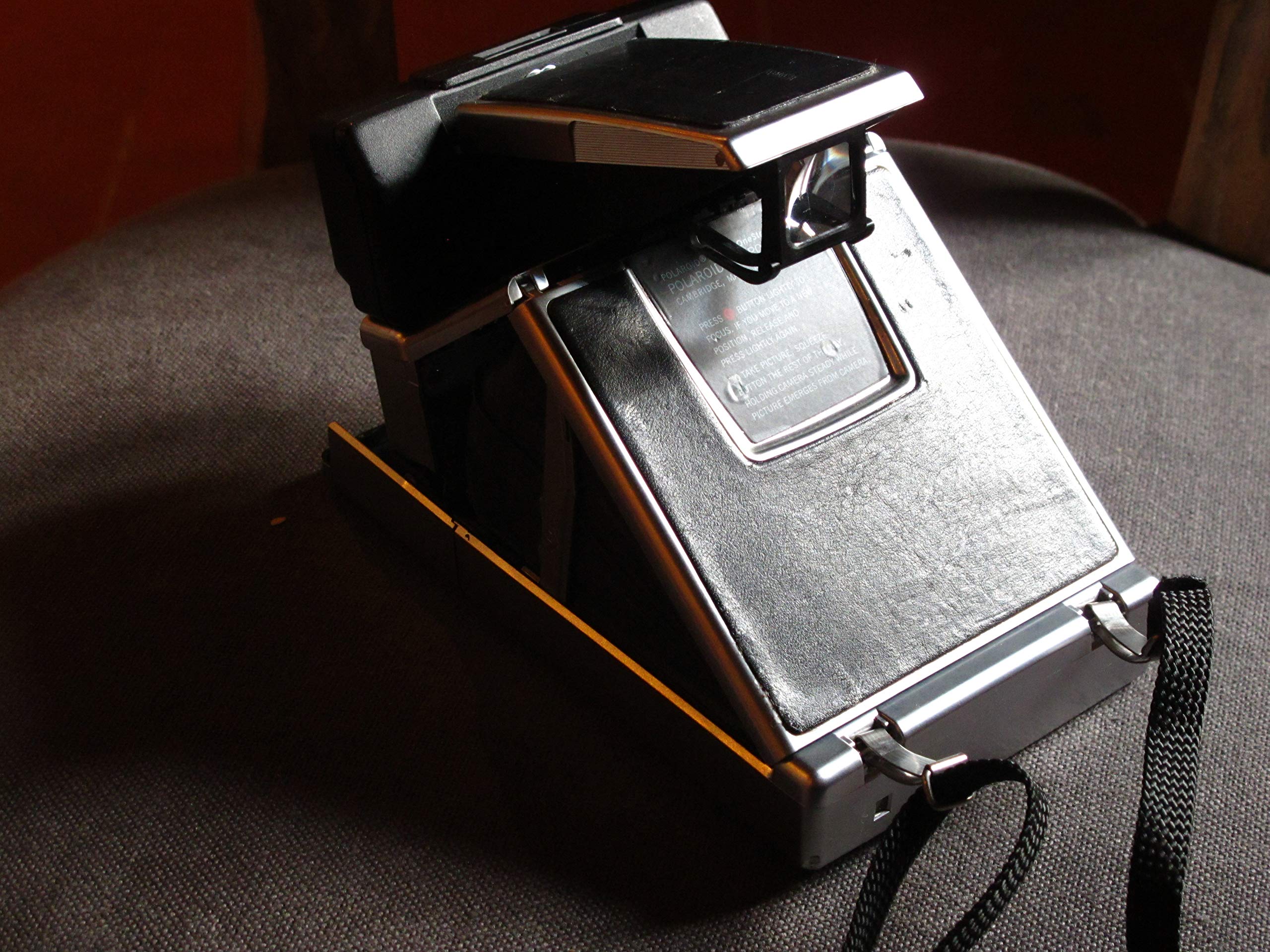 Polaroid SX-70 Black Camera Refurbished