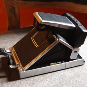 Polaroid SX-70 Black Camera Refurbished