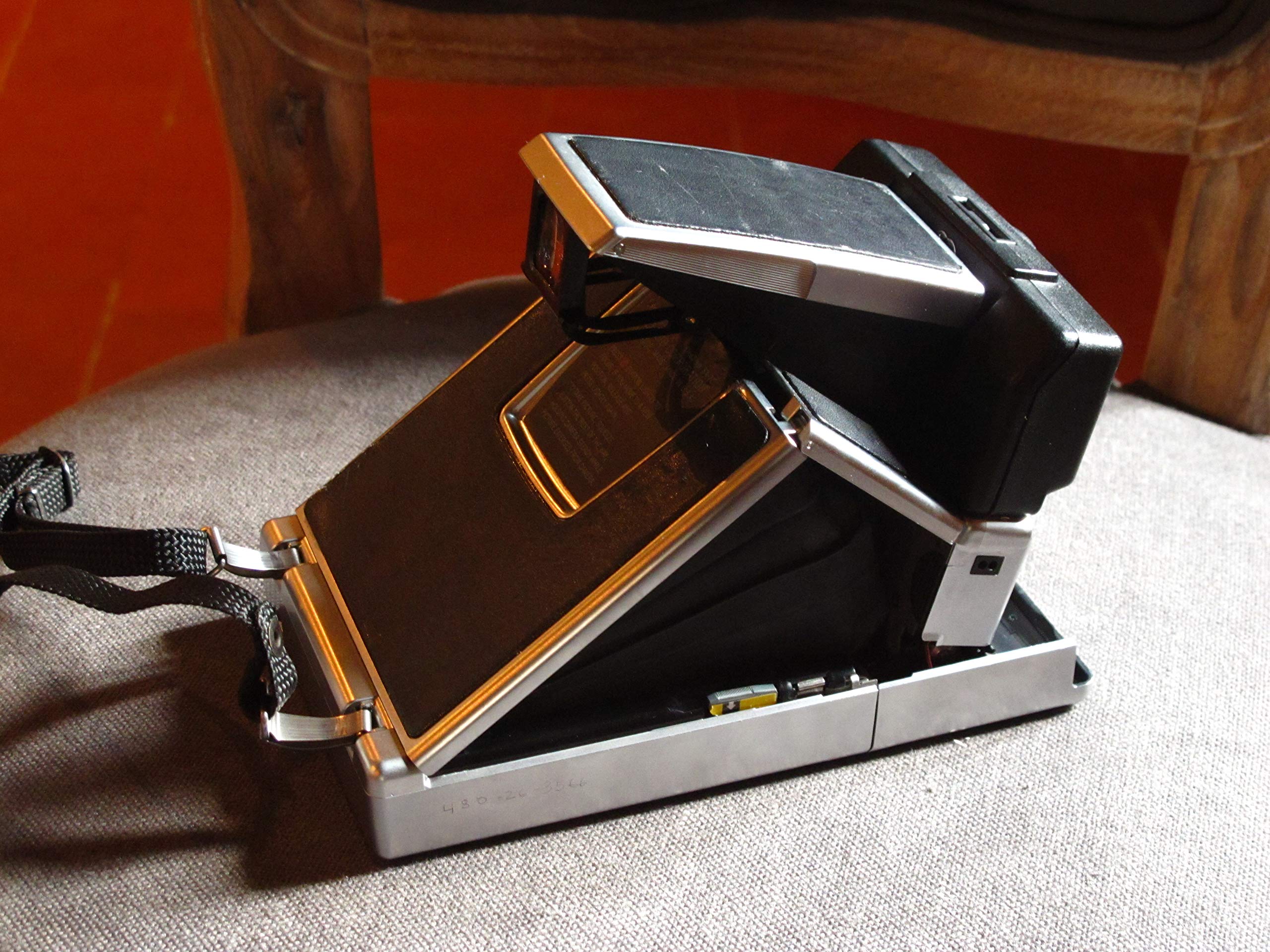 Polaroid SX-70 Black Camera Refurbished