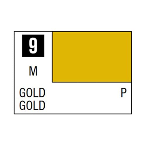 C9 Metallic Gold 10ml, GSI Mr. Color