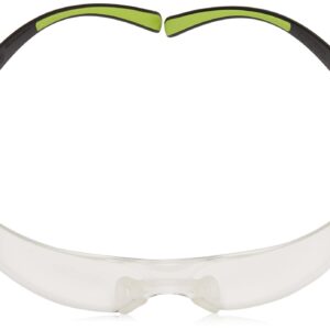 3M Secure Fit 400 Series Protective Eyewear, Standard, Black/Green