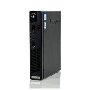 Lenovo ThinkCentre M72E Tiny Business High Performance Desktop Computer (Intel Core i3 3220T 2.6GHz, 8GB RAM DDR3, 500GB HDD, DVD, WIFI, Bluetooth 4.0, Windows 10 Professional) (Renewed)