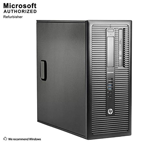 HP ProDesk 600 G1 Tower Business High Performance Desktop Computer PC (Intel Core i5 4570 3.2G,16G RAM DDR3,3TB HDD,DVD-ROM,WIFI, Windows 10 Professional)(Renewed)