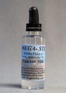 mega-steam lumber mill smoke fluid scented