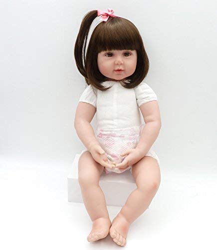 PURSUEBABY Toddler Reborn Baby Dolls Girls Soft Body 20 inch (Amy)…