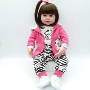 PURSUEBABY Toddler Reborn Baby Dolls Girls Soft Body 20 inch (Amy)…