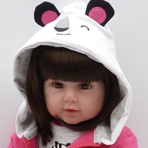 PURSUEBABY Toddler Reborn Baby Dolls Girls Soft Body 20 inch (Amy)…