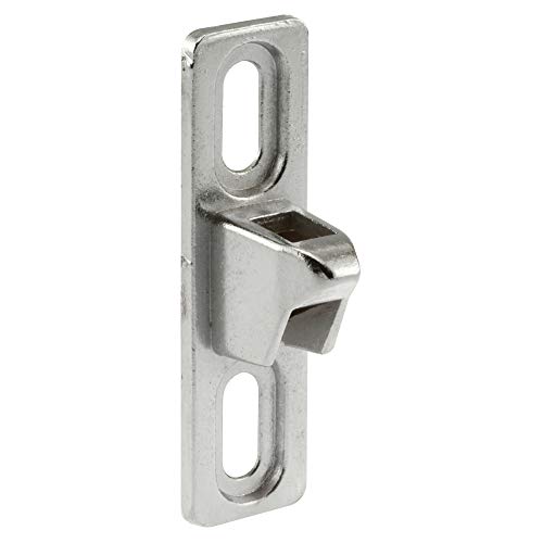 Prime-Line MP2040 Sliding Door Keeper, 3/4 In. Wide, Chrome Plated Diecast (2 Pack)