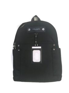 marc jacobs nylon backpack - black, large