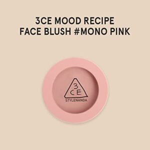 3CE NEW Mood Recipe Face Blush Style Nanda 3 Concept Eyes (Season 2) (Mono Pink)
