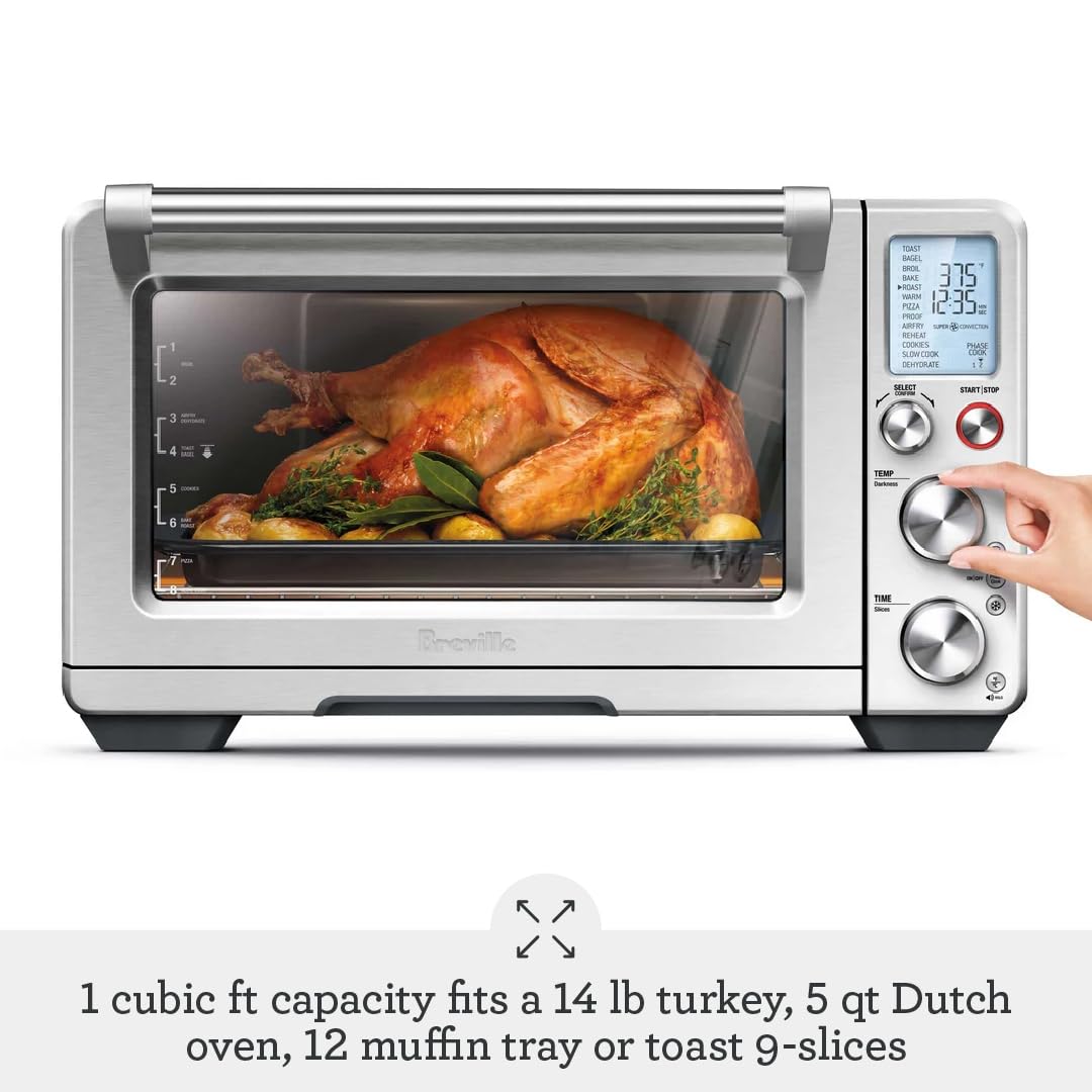 Breville RM-BOV900BSSUSC Smart Oven Air Fryer Pro, Brushed Stainless Steel (Certified Remanufactured)