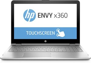 hp envy x360 2-in-1 laptop: 8th generation core i7-8550u, 15.6in full hd touch, 256gb ssd, 8gb ram, windows 10