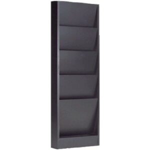 Steel Wall Mounted Clipboard Holder,/ Organizer Rack Falcon Model 204, 4 Pocket-Almond