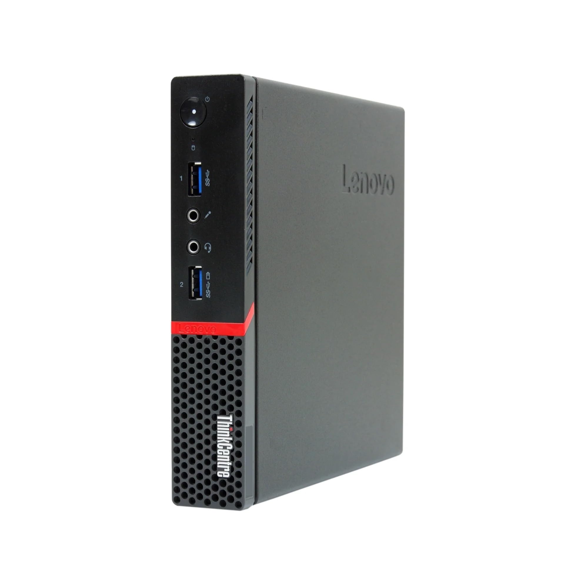 Lenovo ThinkCentre M700, 6th Generation Tiny Business Computer Micro PC (Intel Quad Core i3-6100T, 8GB Ram, 120GB Solid State SSD, WiFi, VGA) Win 10 Pro) (Renewed)