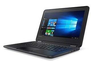 Lenovo 11.6-inch IPS Touchscreen 2-IN-1 Convertible Laptop PC, Intel Celeron Processor Up To 2.48GHz, 4GB RAM, 32GB SSD, Bluetooth, HDMI, WIFI, Spill-Resistant Keyboard, Windows 10 Pro